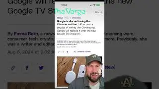 Chromecast tv discontinued for the Google TV Streamer