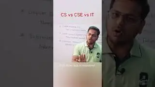 cs vs it vs cse 