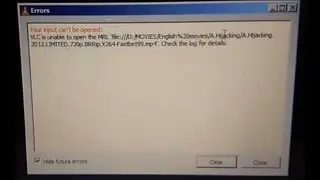 Vlc | input can't be opened | vlc is unable to open | 100% free solution