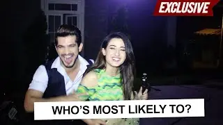 EXCLUSIVE! Aalisha Panwar & Arjun Bijlani Play Who Is Most Likely To? | Ishq Mein Marjawan