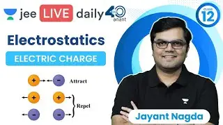 Electrostatics L1 | Electric Charge | #jee2024 #jee2025 #jeephysics #jayant_nagda