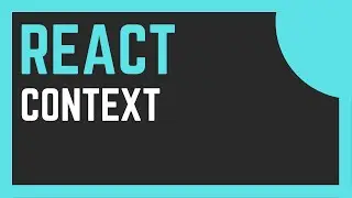 How to Use Context: React Crash Course For Beginners Tutorial