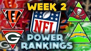 2024 NFL Power Rankings! Week 2 Edition!