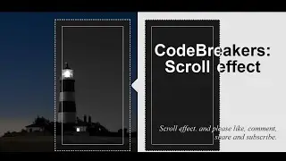 How to Create a Smooth Scrolling Effect in Website / Code Breakers