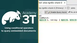 MongoDB 201:  Lesson 5, Exercise 2 » Using conditional operators to query embedded documents