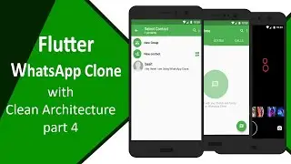 Flutter Tutorial | WhatsApp Clone (with firebase + clean arch) from scratch Part 4 - speed code