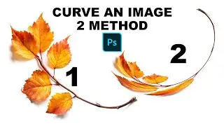 How to curve an image in photoshop