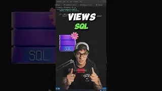 Por qué usar VISTAS en SQL? #sql #basesdedatos #sqlviews