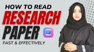 Read Your Research Paper Fast and Effectively With Ai Tool | ChatPDF
