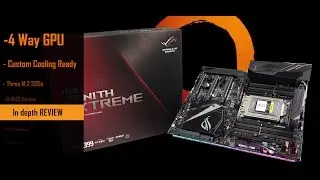 ROG Zenith Extreme: a Quad GPU motherboard?