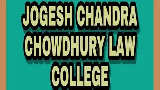 JOGESH CHANDRA CHOWDHURY LAW COLLEGE #JCCLC #CULAWCOLLEGE #LAWADMISSION