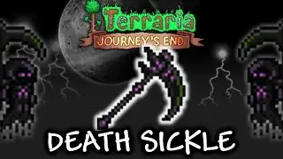 Death Sickle - Terraria 1.4 | Terraria Journey's End 1.4 Update Melee Class! Solar Eclipse Drop