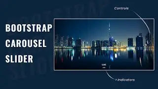 Responsive Bootstrap Carousel Slider | HTML CSS Tutorial