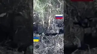 Bakhmut. Russian Soldiers Surrender. Ukrainian tank fires at Russian trenches 