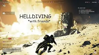 Helldivers Propaganda to convince my friends to play (Helldive only)