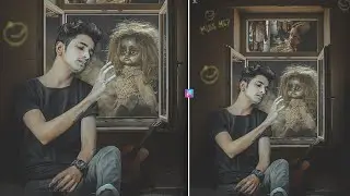 PicsArt Ghost Photo Editing Tutorial || Horror Editing Lightroom cc