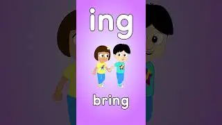 ING Ending Sound Song - Learn to Read #shorts