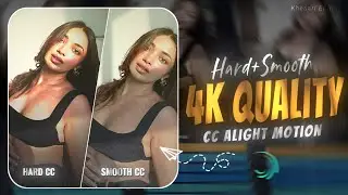 HDR CC Preset | Smooth Cc Preset | Alight Motion Free Preset & Xml | Cc Xml Free | Top 5 Cc Preset 💸