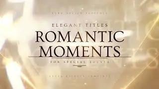 Romantic Titles White | Wedding Pack | After Effects Template