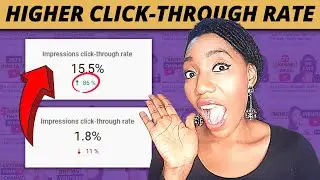 How To Increase Impressions Click Through Rate On YouTube in 2022 🚀 (YouTube CTR Explained)