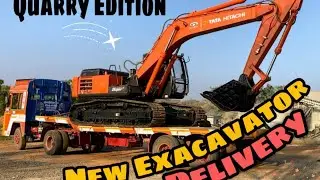 Taking Delivery of New Excavator - Tata Hitachi 215 - Quarry Edition 🎉