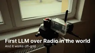 I made the first off-grid LLM Platform on Mesh Radio (Meshtastic)