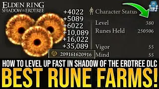 Elden Ring BEST RUNE FARMS - How To LEVEL UP Fast & Get MILLIONS of Runes Fast & Easy - 5 Best Farms