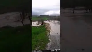 Adıyaman'da köprü taştı (sel)