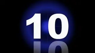 Countdown 10 Seconds, Green Screen, No Copyrights