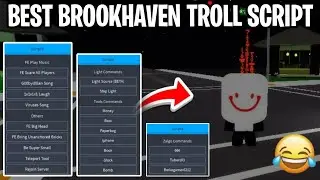 [NEW] Admin Troll Script Brookhaven | Hydrogen/Fluxus/ArceusX/Delta/VegaX - Roblox Script
