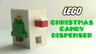 Lego Christmas Candy Dispenser