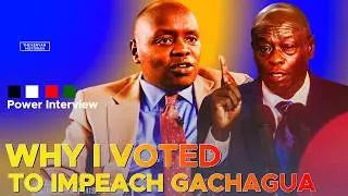 Why I voted impeaching DP Rigathi Gachagua | Senator Samson Cherargei