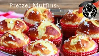Oktoberfest Pretzel Muffins Recipe ✪ MyGerman.Recipes