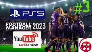 Football Manager 2023: PS5 Livestream #3 (Man Utd Career)