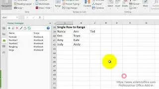 How To Easily Edit Name Range And The Scope In Excel?