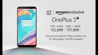 OnePlus 5T is now Available from Amazon India | Get it Now Before Stock Ends