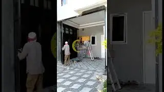 PINTU SLEDING HANDERSON ( tinggi 3 meter lebih )