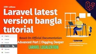 102. laravel localization , multi language bangla tutorial | How to use multi language in laravel