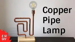 Copper Pipe Lamp