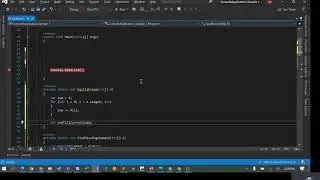 C# Codility Tape Equilibrium