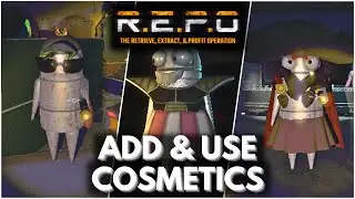 How To Add Cosmetics on R.E.P.O - (Install MoreHeads Mod Tutorial)