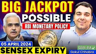 RBI Policy Dhamaka🔥 Big Jackpot Day Possible | BANKNIFTY and NIFTY Analysis | 05 April ✅