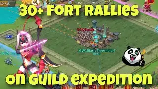 Lords Mobile - Blocking SGK on guild expedition. Difference between emperor and baron accounts