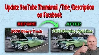 How to Update Facebook Thumbnail, Title, or Description of YouTube Video