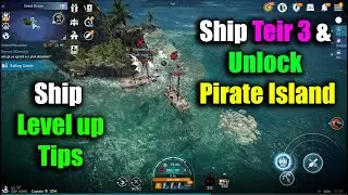 Black Desert Mobile Ship Level Up Tips & Unlock Pirate Island Ship Tier 3