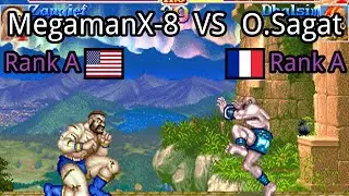 Super Street Fighter II X: Grand Master Challenge: (US) MegamanX-8 vs (FR) O.Sagat - 2021-11-13 12: