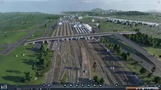 Transport Fever 2 Стройка жд станций #7 Мегастанции
