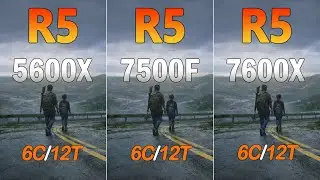 AMD Ryzen 5 7600X vs Ryzen 5 7500F vs Ryzen 5 5600X - Benchmark and Test in 5 Games - RTX 4090