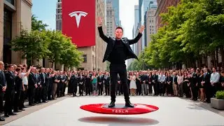 Мир не может поверить в первый летающий ховерборд Tesla за 2000 долларов от Илона Маска