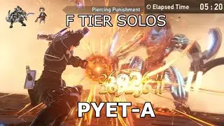 Granblue Fantasy Relink ~ Pyet-A 007 Rackam DEATHLESS True Solo in 5:20 (no AI, uses Glass Cannon)